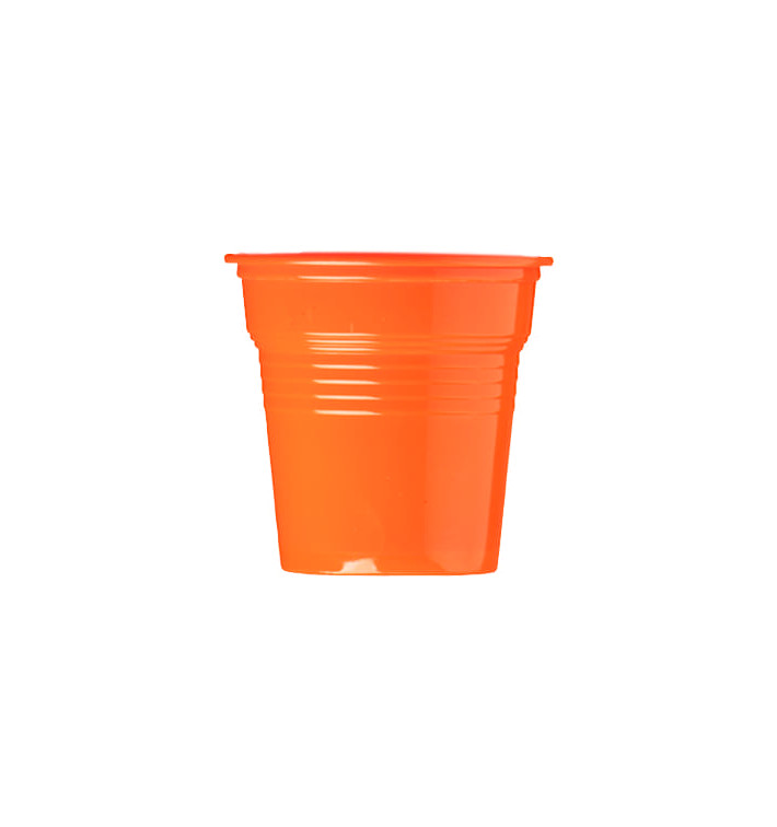 Kubki Plastikowe PS Orange 80ml Ø5,7cm (50 Sztuk) Kubki Plastikowe PS Orange 80ml Ø5,7cm (50 Sztuk)