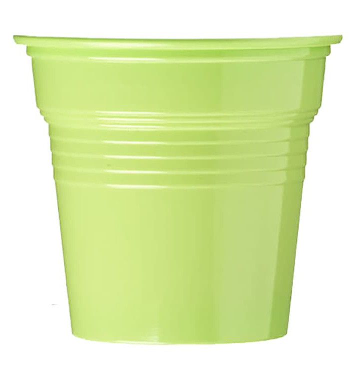 Kubki Plastikowe PS Zielony Limonka 80ml Ø5,7cm (1500 Sztuk) Kubki Plastikowe PS Zielony Limonka 80ml Ø5,7cm (1500 Sztuk)
