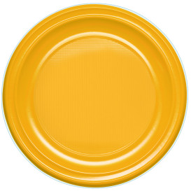 Talerz Plastikowe PS Głębokie Mango 220 mm (600 Sztuk)