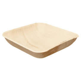 Miski Liści Palmowych 15x15x4cm (25 Sztuk)