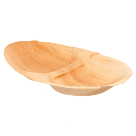 Tacki Owal Liści Palmowych 2C 27x15x2,5cm (200 Sztuk)