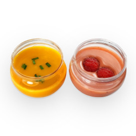 Tasting Mini Vase PET Clear 80ml (12 Units)