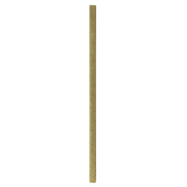 Słomki Prosto Papierowe Kraft Ø6mm 19,7cm (3000 Sztuk)