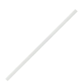 Słomki Prosto Papierowe Białe w Papierku Ø6mm 19,7cm (500 Sztuk)