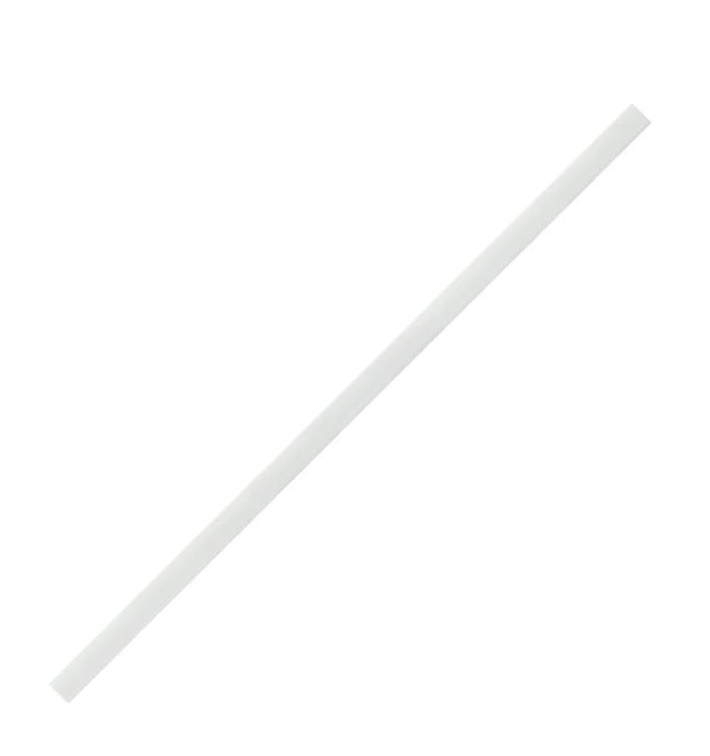 Słomki Prosto Papierowe Białe Ø6mm 19,7cm (500 Sztuk) Słomki Prosto Papierowe Białe Ø6mm 19,7cm (500 Sztuk)