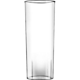 Kubki Plastikowe Księżyc Przezroczyste PS 300ml (490 Sztuk)