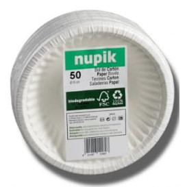 Miski Papierowe Białe Biodegradowalny 250ml (250 Sztuk)