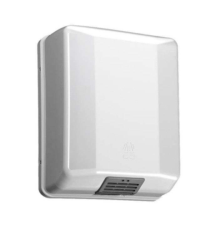 Plastic Electric Hand Dryer ABS Elegance White 1600W (1 Unit) Plastic Electric Hand Dryer ABS Elegance White 1600W (1 Unit)