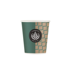 Kubki Kartonowe Cupmatic 9Oz/280ml Ø8,0cm (50 Sztuk)