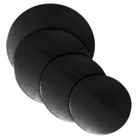 Podkładka Papierowa Pod Tort Czarni 180 mm (100 Sztuk)