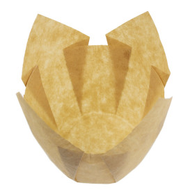 Formy do Muffinek Tulipan Ø50x42/72 mm Nature (180 Sztuk)