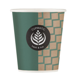 Kubki Kartonowe Cupmatic 9Oz/280ml Ø8,0cm (1000 Sztuk)