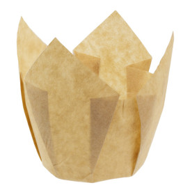 Formy do Muffinek Tulipan Ø50x42/72 mm Nature (180 Sztuk)