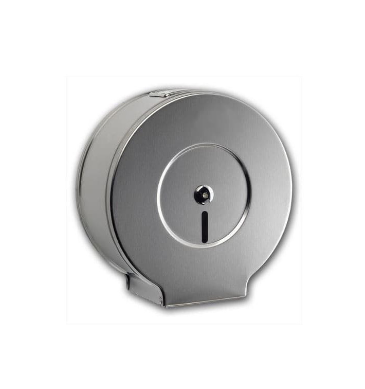 Dozownik na Papier Toaletowy 300m Stal Inox 304 (1 Sztuk) Dozownik na Papier Toaletowy 300m Stal Inox 304 (1 Sztuk)