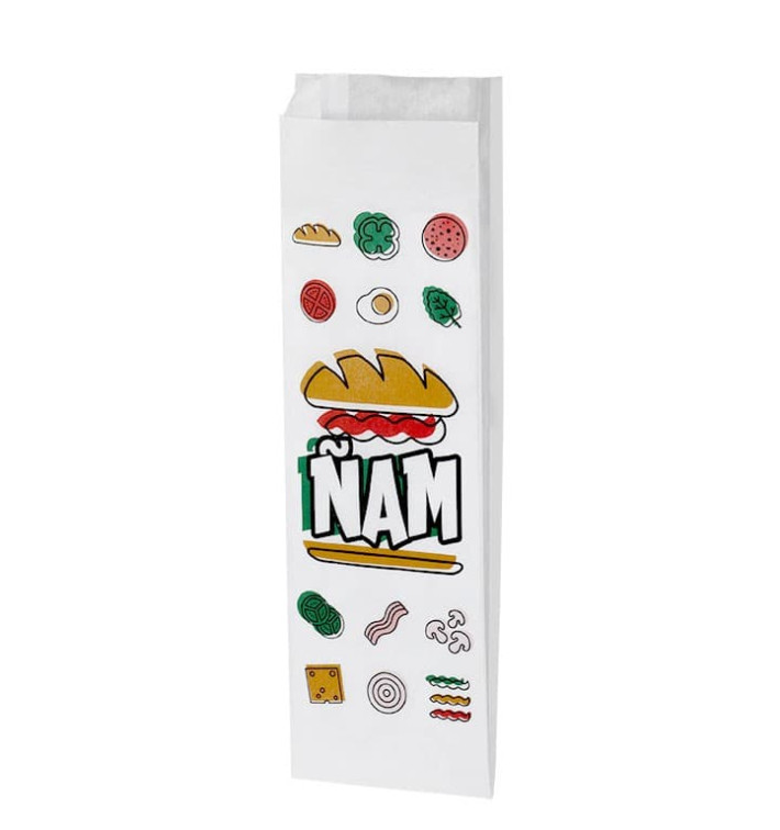 Miski na Kanapki Ñam 10+4x29cm (125 Sztuk) Miski na Kanapki Ñam 10+4x29cm (125 Sztuk)