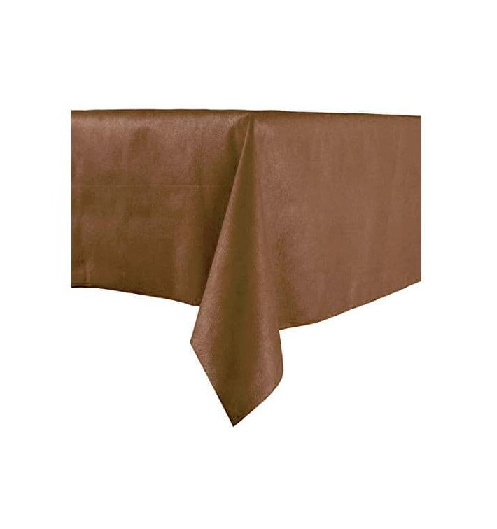 Obrus Włóknina Novotex Autokrojenie 100x100cm Brązowe (150 Sztuk) Obrus Włóknina Novotex Autokrojenie 100x100cm Brązowe (150 Sztuk)
