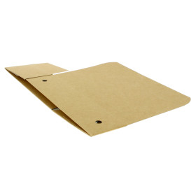 Opakowania na Wynos Duży Kraft 200x100x50mm (375 Sztuk)