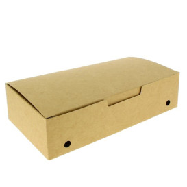 Opakowania na Wynos Duży Kraft 200x100x50mm (25 Sztuk)