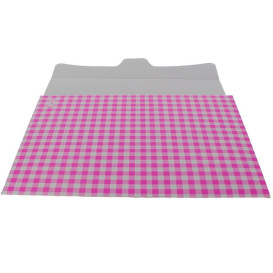 Pudełka Cukiernicze Kartonowe 25,8x18,9x8cm 2Kg Różowe (25 Sztuk)