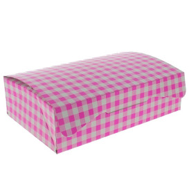 Pudełka Cukiernicze 17,5x11,5x4,7cm 250g Różowe (360 Sztuk)