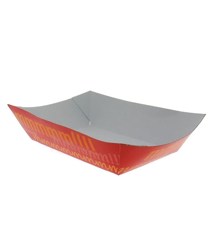 Tacki Łódki Papierowe 300ml 11,0x7,0x3,5cm (25 Sztuk) Tacki Łódki Papierowe 300ml 11,0x7,0x3,5cm (25 Sztuk)