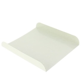 Tacki Papierowe Białe na Gofry 15x13cm (100 Sztuk)
