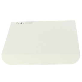Tacki Papierowe Białe na Gofry 15x13cm (100 Sztuk)