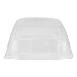 Pokrywka Plastikowe PET Przezroczyste Tacki 36x36cm (5 Sztuk)