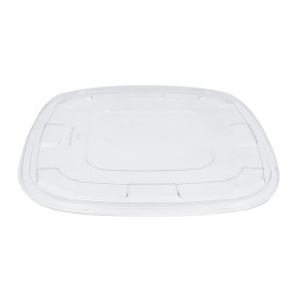 Pokrywka Plastikowe PET Przezroczyste Miski 27x27cm (50 Sztuk)