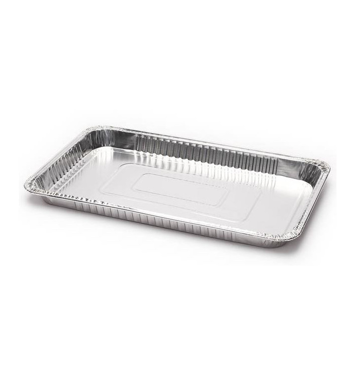 Tacki Aluminowe 525x325mm 5350ml (10 Sztuk) Tacki Aluminowe 525x325mm 5350ml (10 Sztuk)