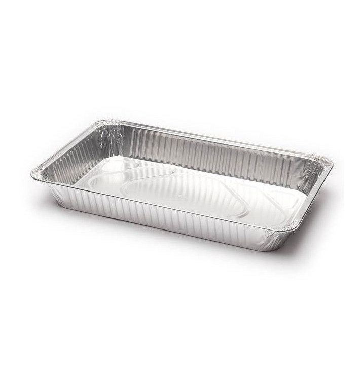 Tacki Aluminowe 525x325mm 8850ml (10 Sztuk) Tacki Aluminowe 525x325mm 8850ml (10 Sztuk)