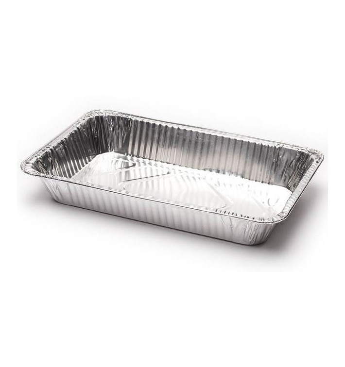 Tacki Aluminowe 525x325mm 11450ml (10 Sztuk) Tacki Aluminowe 525x325mm 11450ml (10 Sztuk)