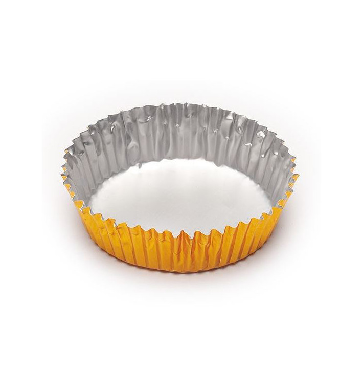 Formy Cukiernicze Aluminowe 47x40x12mm (100 Sztuk) Formy Cukiernicze Aluminowe 47x40x12mm (100 Sztuk)