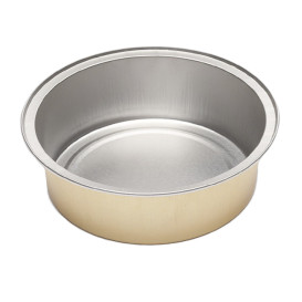 Pojemniki Aluminowe Okrągłe Gładka Ściana 140ml (166 Sztuk)