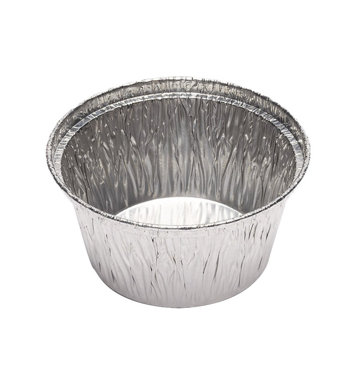 Pojemniki Aluminowe Okrągłe Cukiernicze 110ml (2000 Sztuk) Pojemniki Aluminowe Okrągłe Cukiernicze 110ml (2000 Sztuk)