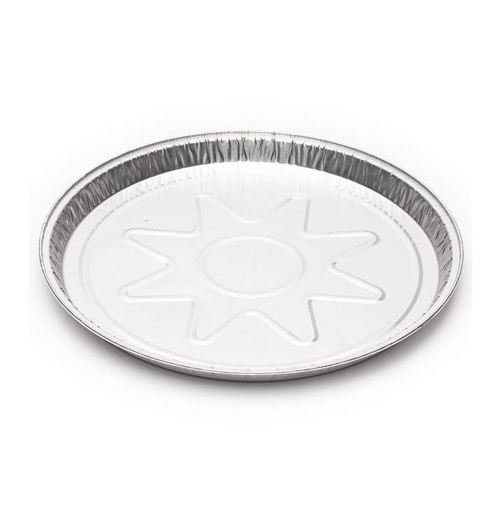 Pojemniki Aluminowe Okrągłe 250mm 790ml (150 Sztuk) Pojemniki Aluminowe Okrągłe 250mm 790ml (150 Sztuk)