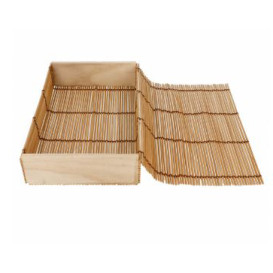 Opakowania Bambusowe na Sushi 23x13x4,5cm (24 Units)