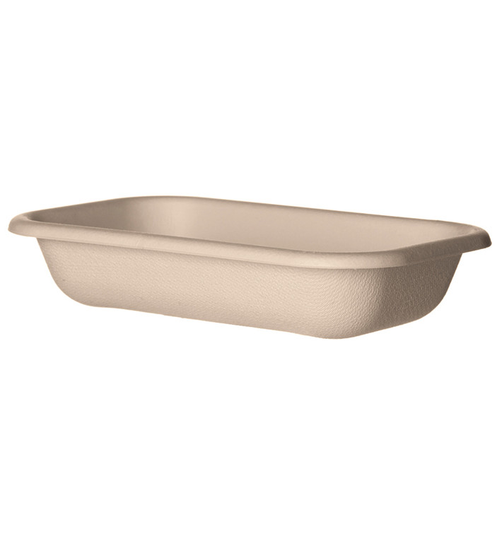 Pojemniki Ekologiczne Naturalne 470ml 18,0x12,0x4,0 cm (400 Sztuk) Pojemniki Ekologiczne Naturalne 470ml 18,0x12,0x4,0 cm (400 Sztuk)