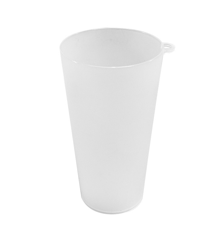 Kubki Wielokrotnego Użytku z Pierścień PP Przezroczysty 400ml (490 Sztuk) Kubki Wielokrotnego Użytku z Pierścień PP Przezroczysty 400ml (490 Sztuk)