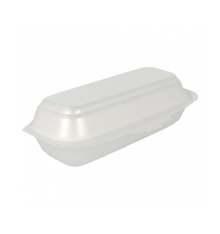 Pojemniki Styropianowe Hot-Dogi Białe 210x105x64 mm (500 Sztuk) Pojemniki Styropianowe Hot-Dogi Białe 210x105x64 mm (500 Sztuk)