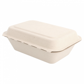 Opakowania MenuBox Trzciny Cukrowej 136x182x64mm (50 Sztuk)
