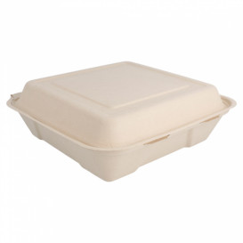Opakowania MenuBox Trzciny Cukrowej 225x225x75mm (200 Sztuk)