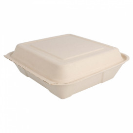 Opakowania MenuBox Trzciny Cukrowej 225x225x75mm (200 Sztuk)