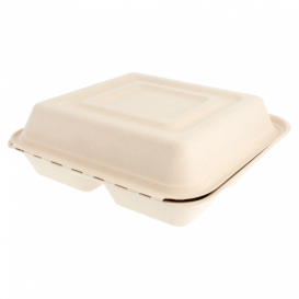 Opakowania MenuBox Trzciny Cukrowej 3C 250x250x75mm (250 Sztuk)