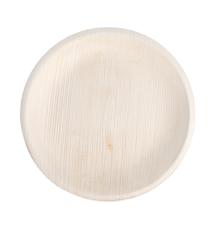 Talerz Okrągłe Liści Palmowych 18,0 cm (25 Sztuk) Talerz Okrągłe Liści Palmowych 18,0 cm (25 Sztuk)