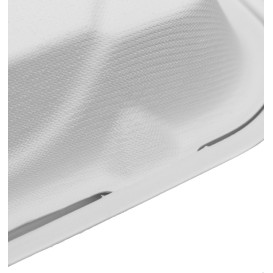 Opakowania MenuBox Trzciny Cukrowej 3C Białe 20x20x7,5cm (50 Sztuk)