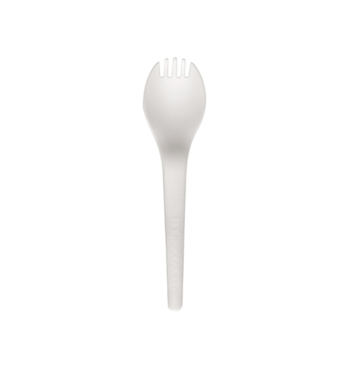 Łyżka Widelczyki Kompostowanie CPLA Białe 15,0 cm (1.000 Sztuk) Łyżka Widelczyki Kompostowanie CPLA Białe 15,0 cm (1.000 Sztuk)