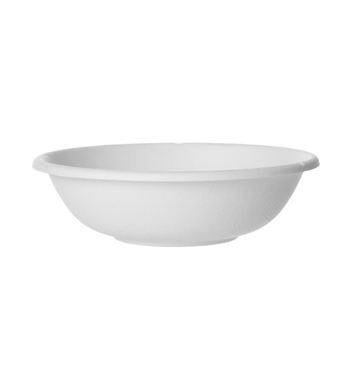 Miski Trzciny Cukrowej Bagasse Białe 470ml (800 Sztuk) Miski Trzciny Cukrowej Bagasse Białe 470ml (800 Sztuk)