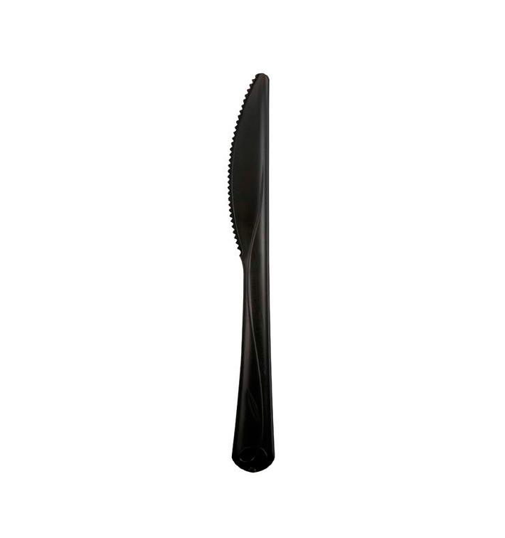 Nó? Kompostowanie CPLA Premium Czarni 18,3 cm (25 Sztuk) Nó? Kompostowanie CPLA Premium Czarni 18,3 cm (25 Sztuk)