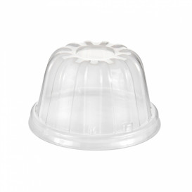 Pokrywka Plastikowe PS Przezroczyste Ø8,9cm (1000 Sztuk)